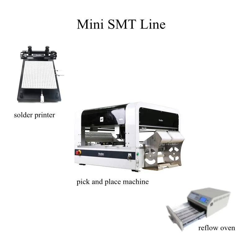 SMT production line stencil solder printer pick and place machine NeoDen4 reflow ovenT962C | Инструменты