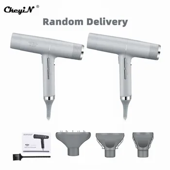 

CkeyiN 3-in-1 Powerful Hair Dryer Negative Ions 3 Level Wind Salon Blow Dryer Quick Drying Temperature Adjustable Blow Dryer