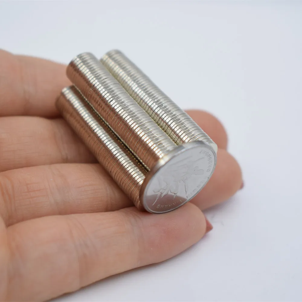 Небольшой круглый неодимовый магнит 8x1 мм диск редкий лист земли мини Сильный Постоянный Супер Мощный Сильный магнитный художественный ремесло