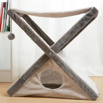 

Cat climbing frame Cat scratching board Cat stand Small cat nest Cat tree integrated sisal cat scratching post Cat scratching bo