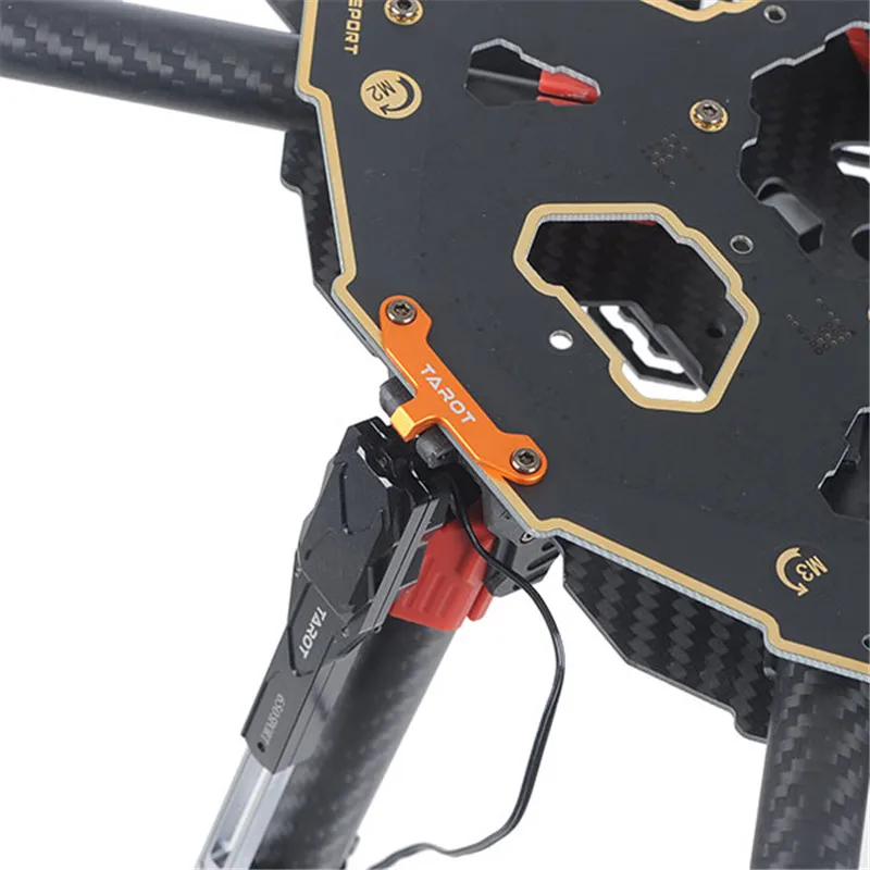 Таро 650 спортивный RC DIY Дрон наборы FPV Квадрокоптер рама четыре оси стойки CF PCB