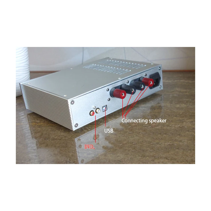 KYYSLB 220 В 50 Вт* 2 SK3875 усилитель с US ESS9023 USB декодирование DAC HIFI усилитель 2 канала 4-16 евро LM1875 LM3886 LM7293