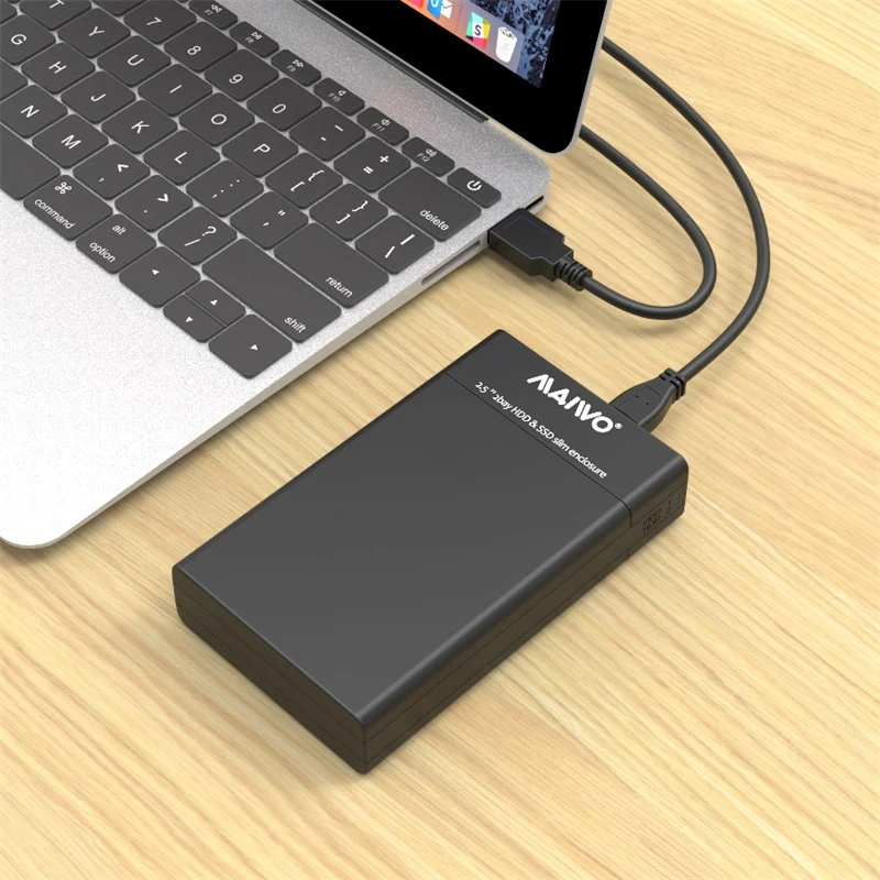 Maiwo K25682 2 Bay коробка для жесткого диска с 5 дюймов SATA/HDD/USB корпус|Чистящие