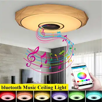 

36W RGB Smart APP Control LED Ceiling Lights bluetooth Music for Home Decor Party