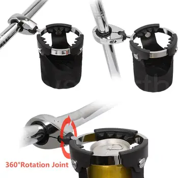 

Universal Motorcycle Cycling Drink Cup Holder Water Beverage Support Handlebar Bottle Holder For Motorbike/Bike 1" Handlebar