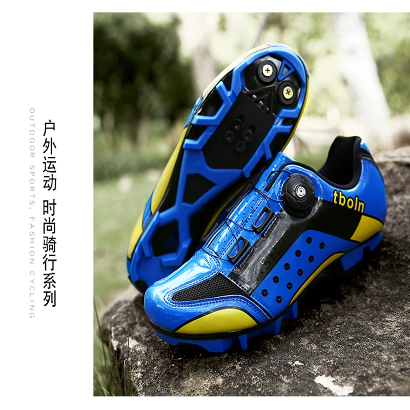 New Professional Cycling SneakersMTB Shoes Men Women Outdoor Self-locking Mountain Bicycle Shoes Racing Sneakers Road Bike Shoes