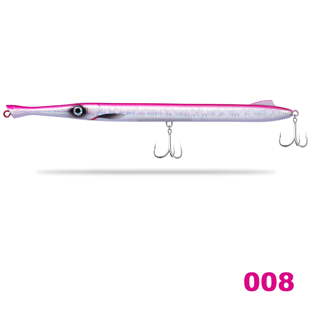0087 Hunthouse topwater морская вода leurre walk dog карандаш приманка 195 мм 44 г Длинные литые stickbait для bluefish приманки don belone - Цвет: 0087