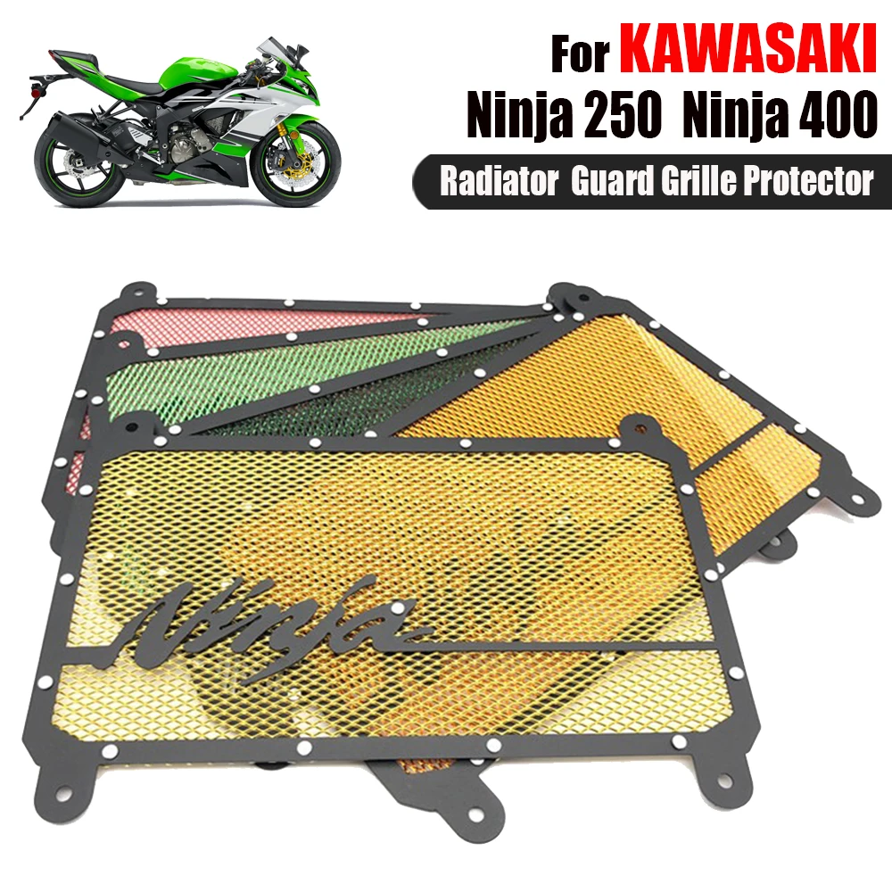 Запчасти для мотоциклов решетка радиатора защитная Kawasaki Ninja 250 400 Ninja250 ninja400 2018 2019| |