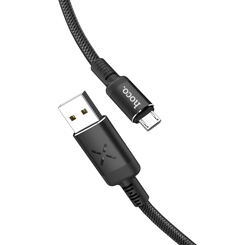 HOCO U63 28 шт./лот 1,2 м Прочный USB кабель для iPhone кабель Micro кабель для samsung USB кабель провод зарядного устройства