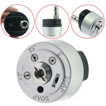 

5in1 Adjustable Pressure Washer Spray Nozzle 4500 PSI 1/4inch Quick Connect Water Column Spray Shower Fan