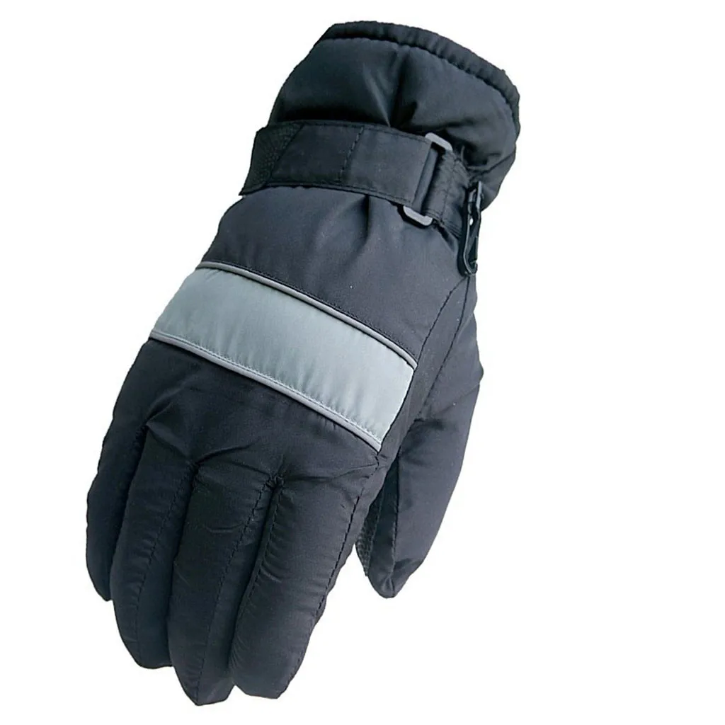 Спортивные аксессуары для взрослых зимние теплые водонепроницаемые ветрозащитные лыжные спортивные перчатки