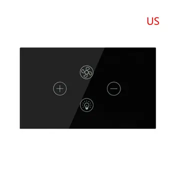 

Smart Wifi Fan Light Switch EU/US Ceiling Fan Lamp Switch Timer Setting