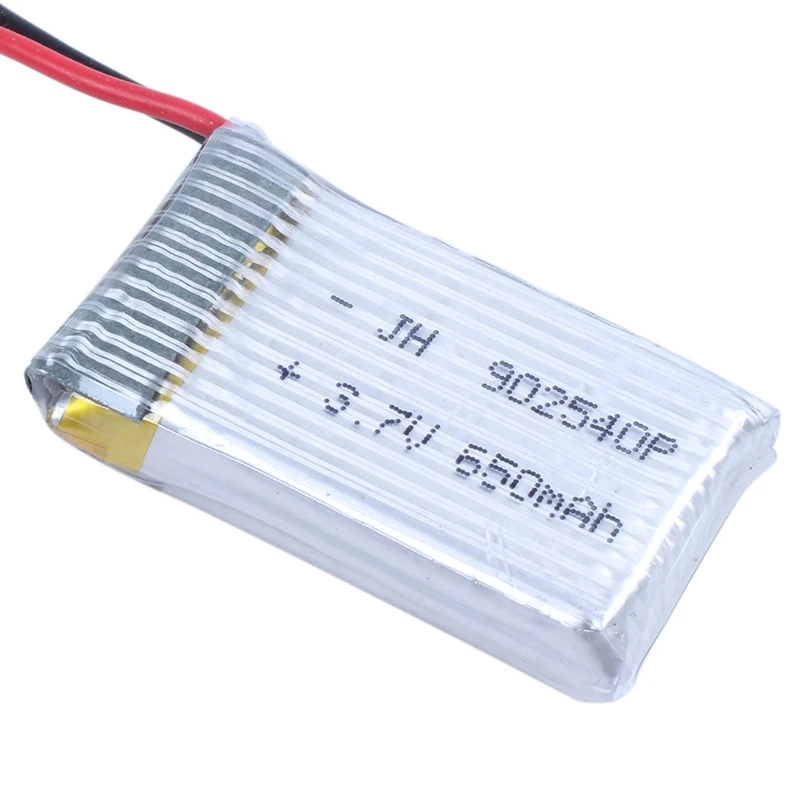 2 шт 3,7 V 650mAh Lipo батарея для Huajun W609-9 W609-10 RC Hexacopter Дрон