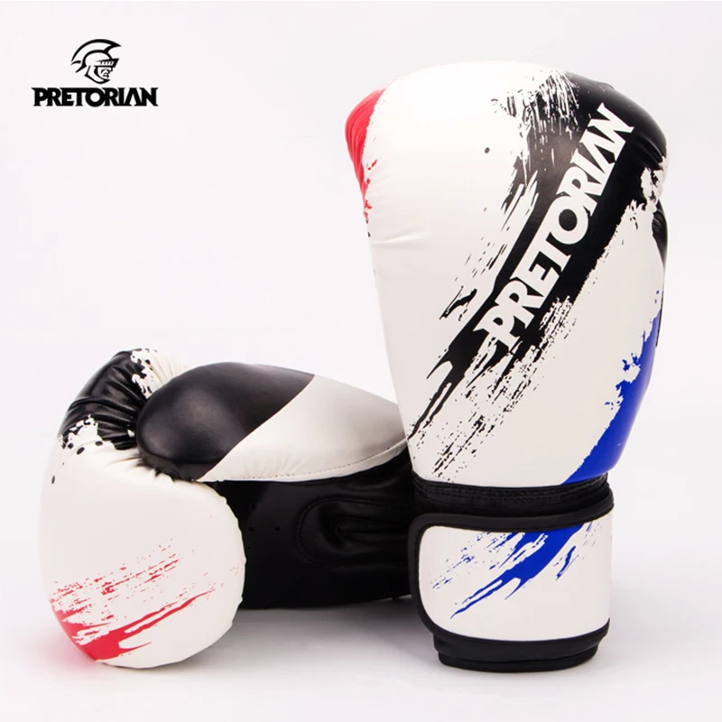 10 унций 12 Pretorian боксерские перчатки Muay Thai MMA Fitness Jujitsu Sweat Dry Fit профессиональные
