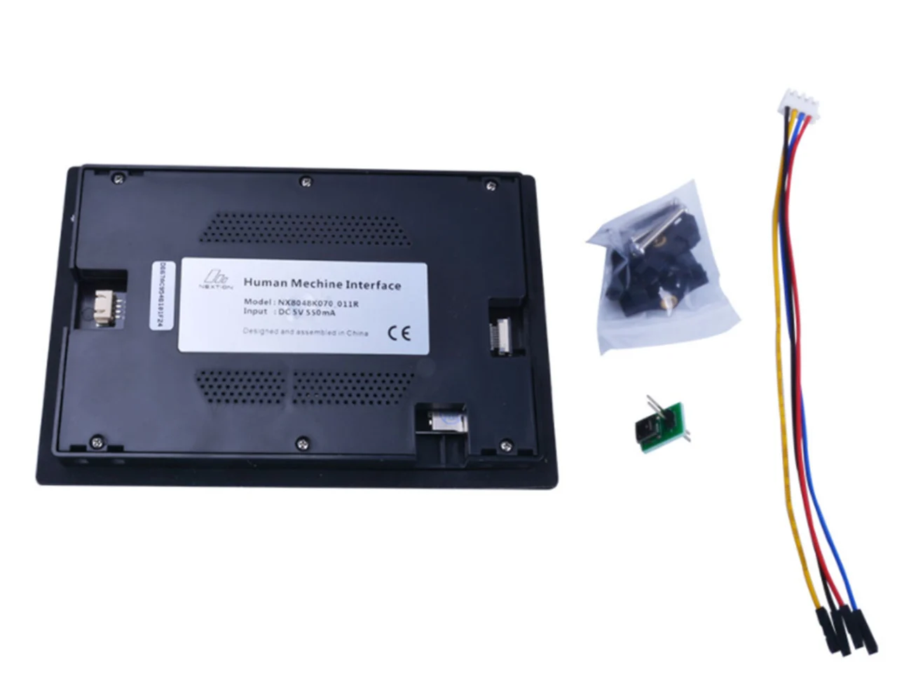Nextion NX8048K070-011R/011C 7 Inch Full Color LCD Display HMI Capacitive Resistive Touch Screen Built-In RTC With Housing