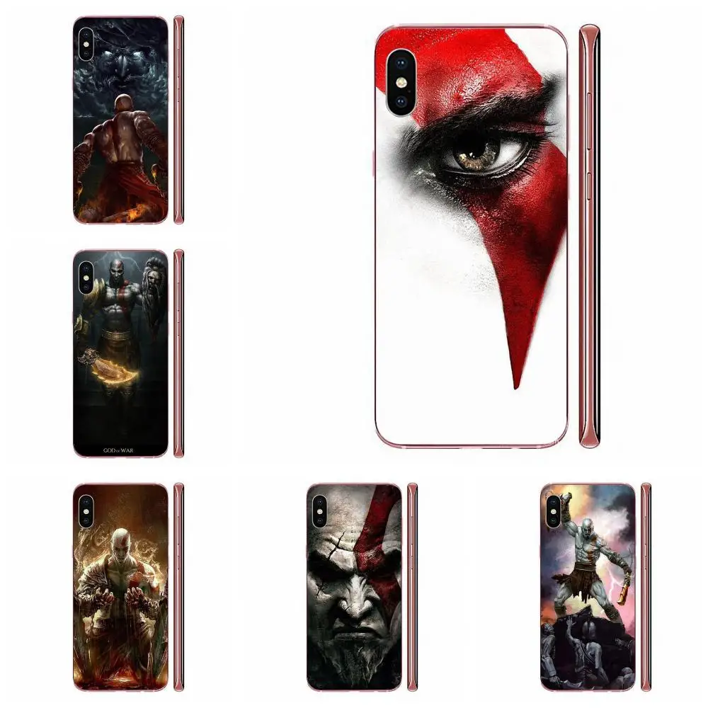 Дизайнерские чехлы Kratos God Of War для Xiaomi Mi A1 A2 A3 CC9 CC9E 9T mi10 mi9 mi8 pro lite SE мягкие |