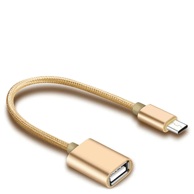 USB C к USB адаптер type C OTG USB кабель C папа к USB 2,0 Женский кабель адаптер для MacBook Pro samsung Hwawei USB-C OTG