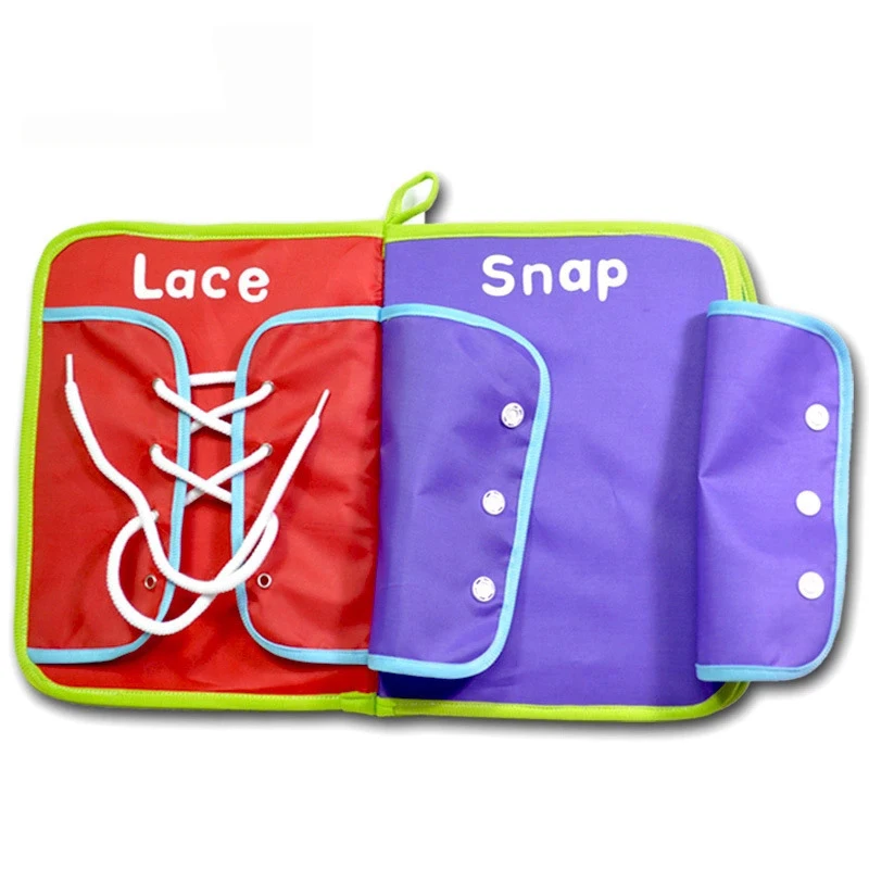 

Baby Cloth Book 3D Practice Hand Early Learning Educational Quiet Book Soft Washable Unfolding Parent-Child Interaction Kid Book