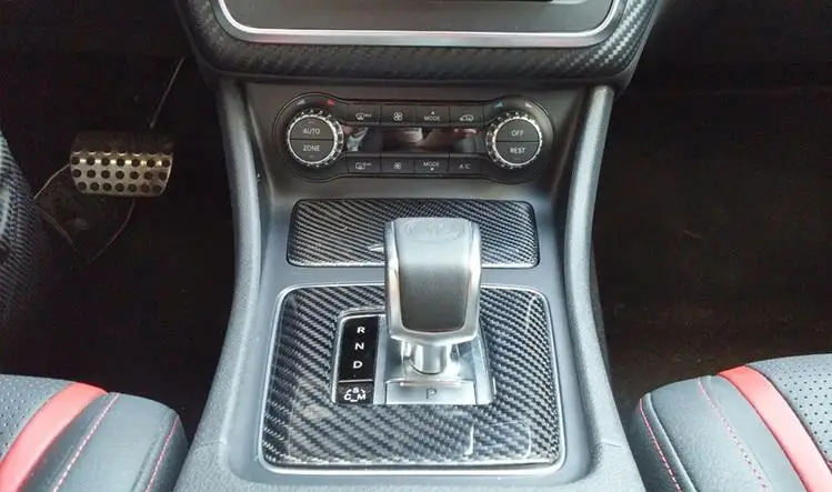 Внутренняя отделка из углеродного волокна для Mercedes-benz W176 A45 C117 X156 CLA45 AMG 16-19, базовая крышка отсека с объемным корпусом LHD RHD