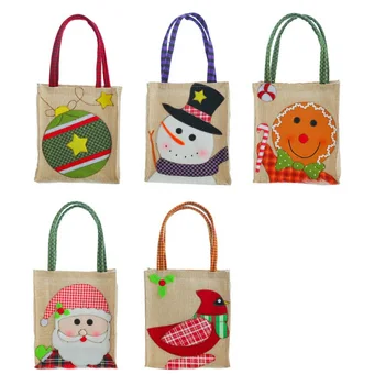

Fun Candy Bags Christmas Kids Gifts Exquisite New Year Santa Claus Party Home Decor