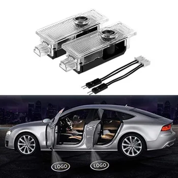 

For Land Rover Range Rover Car Door Warning Light For Land Rover Sport Discovery 3 4 Freelander 2 Laser logo Projector Light