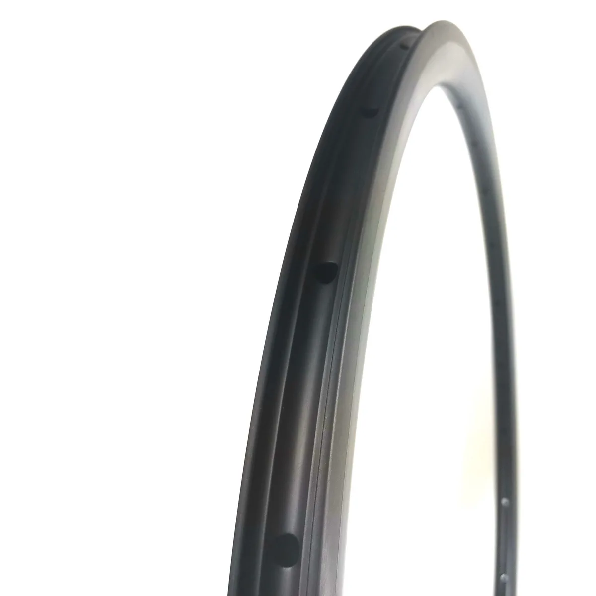 700C 도로 자전거 탄소 섬유 림 V 브레이크 튜브리스 관형 25mm 너비 30 35 40 45 55 60mm 깊이 초경량 맞춤형, 자전거 탄소 섬유 림 튜브리스 튜블러 튜브리스