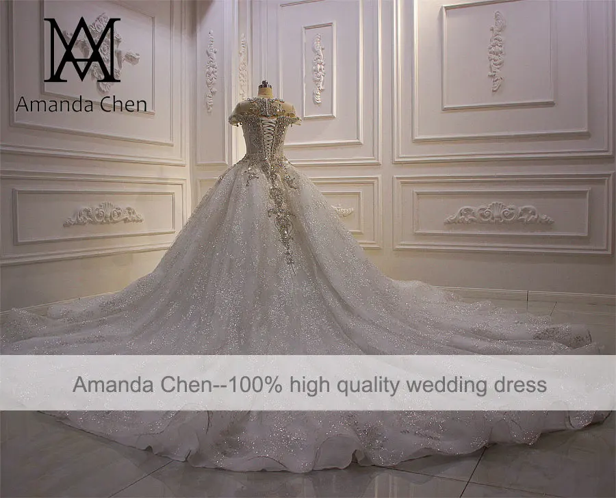 robe femme Cap Sleeve Crystal Beading 