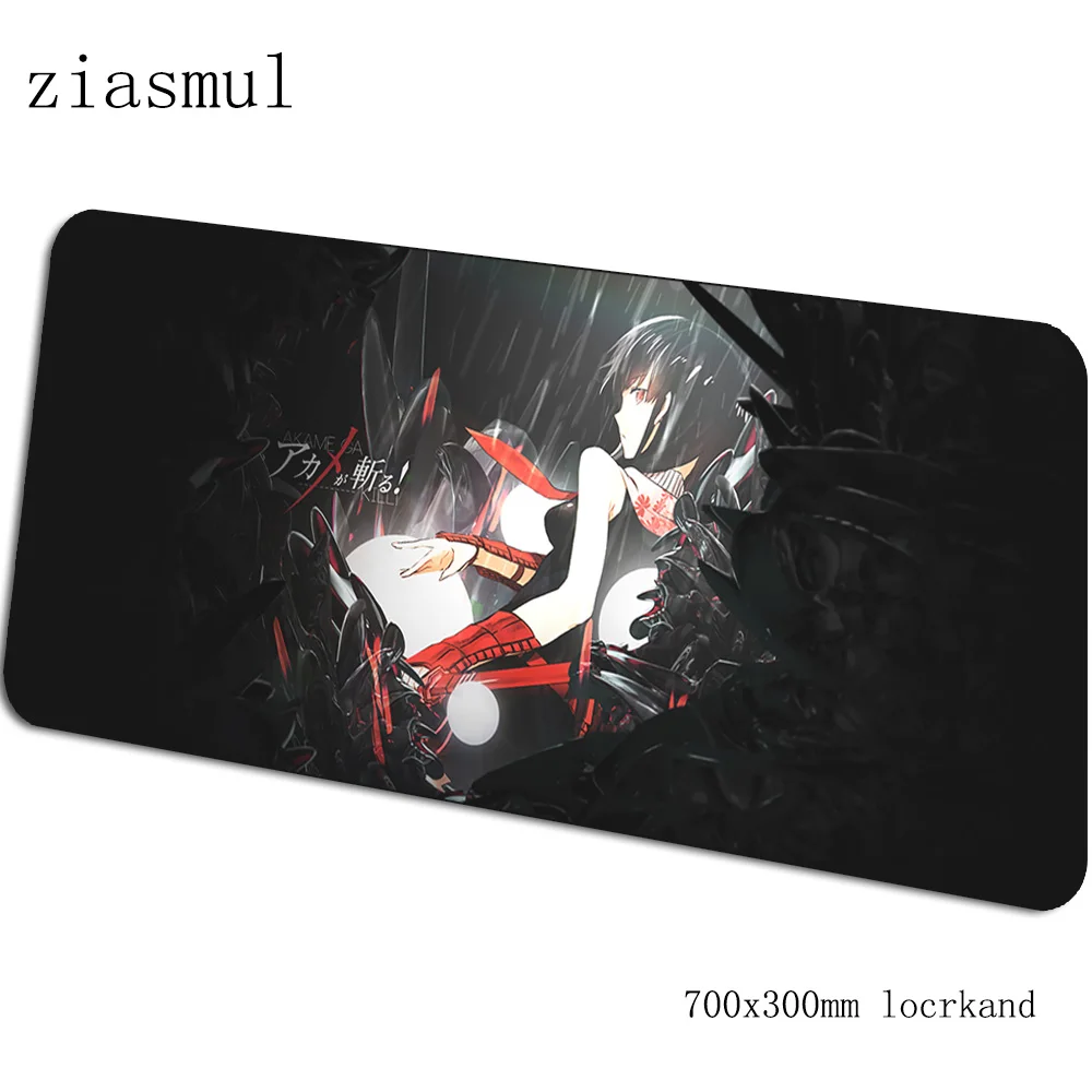Akame ga kill коврик для мыши геймер 70x30 см игровой коврик для мыши pc notbook Настольный коврик милый коврик для мыши игры подставка для запястья геймерские коврики геймпад - Цвет: pattern 10