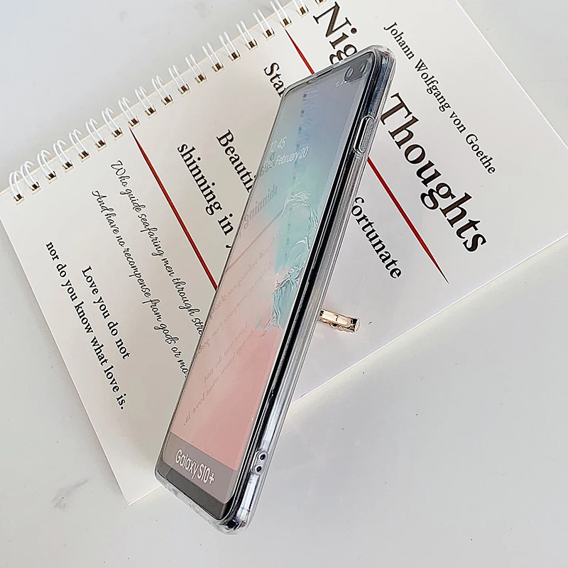 Чехол для samsung Galaxy S10 S10e S8 S9 Plus Note 10 Plus A10 20 30 50 70 чехол геометрический мраморный чехол для телефона кольцо подставка