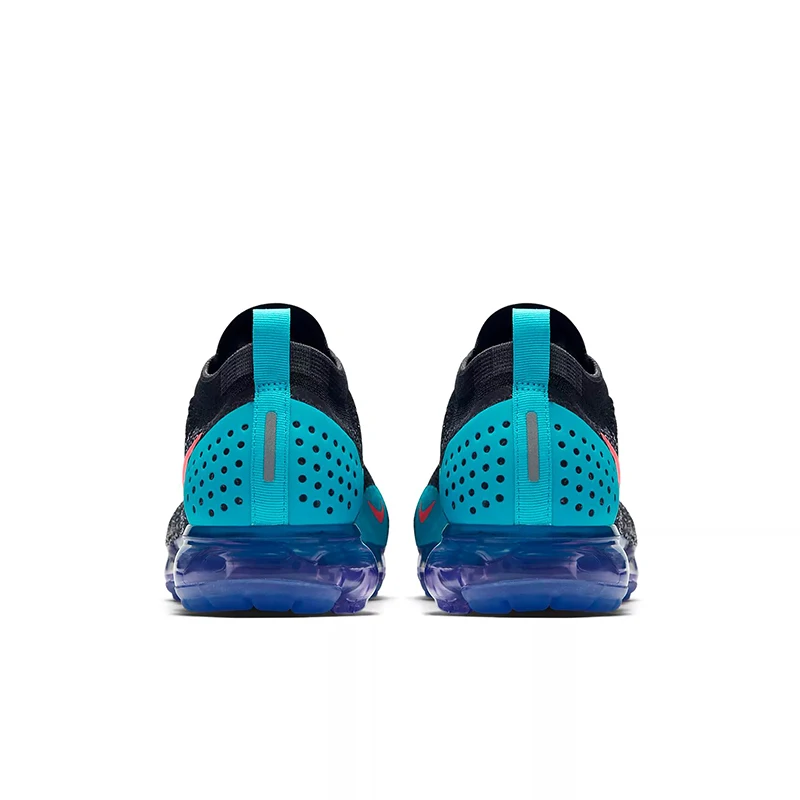 Оригинальные подлинные мужские кроссовки для бега NIKE AIR VAPORMAX FLYKNIT 2, спортивная обувь, дышащая, удобная, трендовая, Классическая 942942