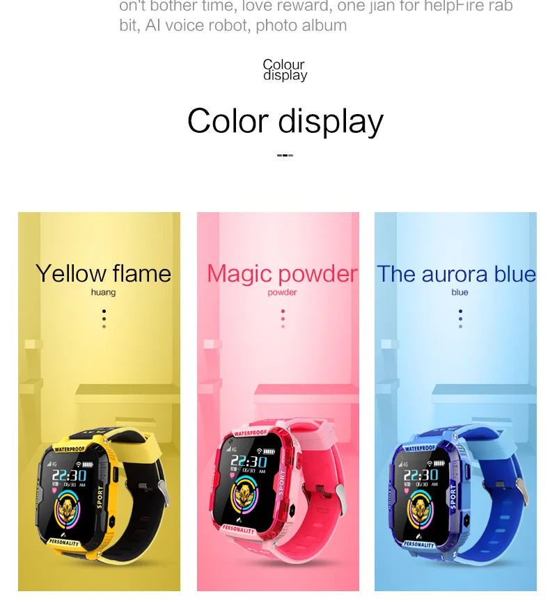 Global Version 4G GPS Time Video Call Wifi Smart