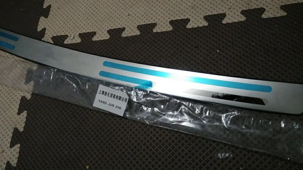 2010-2012 for KIA SOUL High quality stainless steel Rear bumper Protector Sill car styling