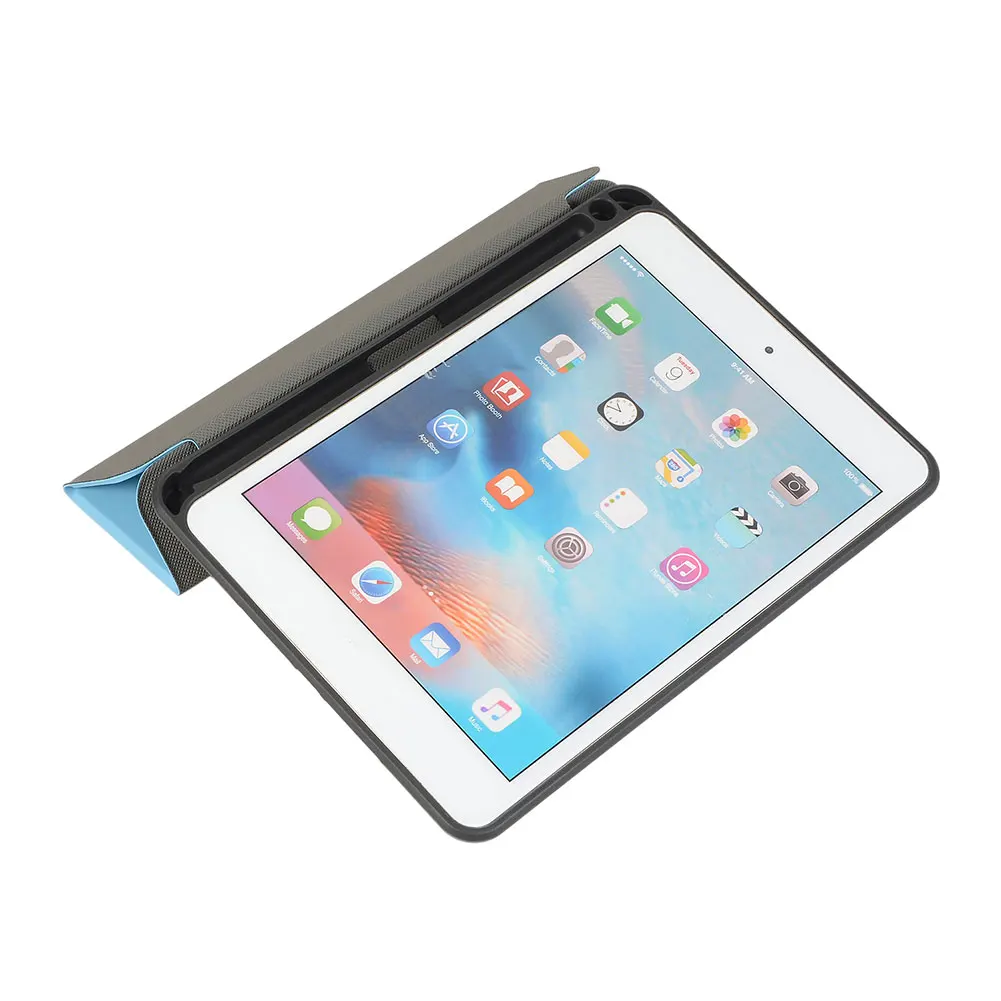 Tri-Fold чехол-подставка для Ipad 9,7 дюймов чехол для автоматического сна смарт-чехол для Ipad 9,7 дюймов Air 1 Air 2 кожаный чехол