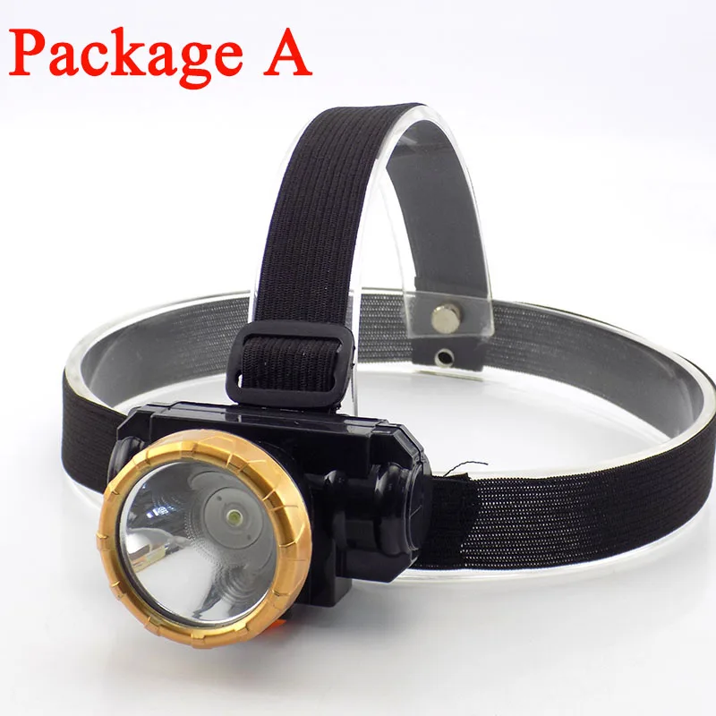 Only Headlamp Перезаряжаемый головной светильник, мощный налобный фонарь, фронтальный светодиодный светильник-вспышка, Головной фонарь, лампа, светильник с зарядкой от usb - Испускаемый цвет: Only Headlamp