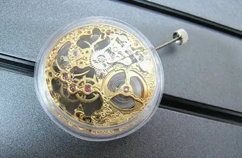 

17 Jewels Gold Hollow 6497 Hand Winding Movement for Parnis Wrist Watch