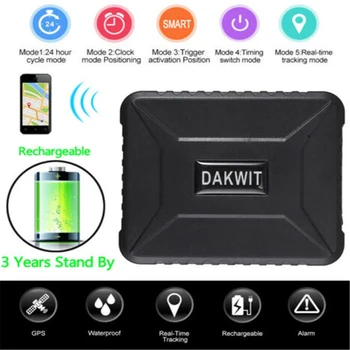 

TK800B Strong Magnet GPS Car Tracker Add Anti-jammer Anti-Detection Function Low Vibration/Battery/Movement/Geo-fence Alarm