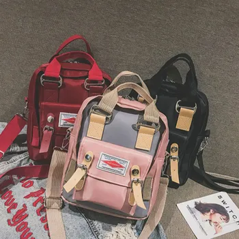 

Fashion New Women Handbag Retro Student School Handbag Female Handbag SchoolBag Teenager Large Capacity Female's Travel Bag