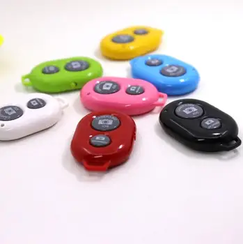 

500pcs/lot Bluetooth Phone Self Timer Shutter Button for iPhone 7 selfie stick Shutter Release Wireless Remote Control