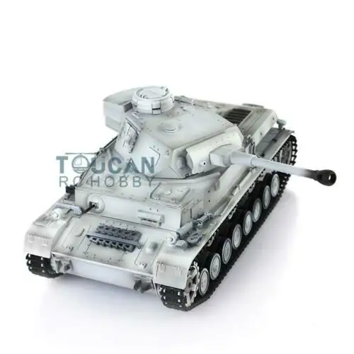 Henglong 1/16 масштаб 6,0 Модернизированный Panzer IV F2 RTR RC FPV Танк 3859 360 турель TH16147