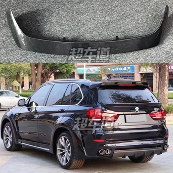 

Auto Part Carbon Fiber Rear Roof Lip Spoiler Tail Trunk Boot Wing Cover Car Accessories for BMW F15 X5 2015 2016 2017