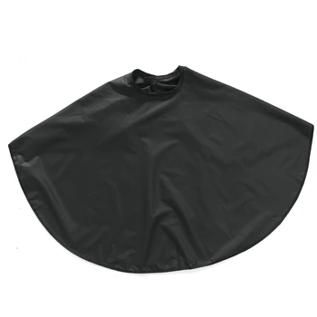 

Short Square Black Waterproof Hairdressing Salon Barber Hair Cutting Cape Cloth 28TA