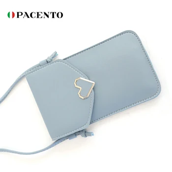 

PACENTO Touch Screen Mobile Phone Bag 2020 New Cell Phone Crossbody Bag for Women Shoulder Bags for Iphone Se Samsung Galaxy