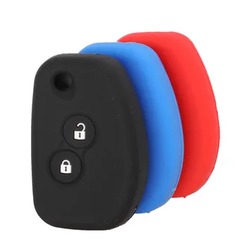 

Bilchave 10pcs 2BT Modified Car Key Case Silicone Cover Fob For Renault Kangoo DACIA Scenic Megane Sandero Captur Twingo Modus