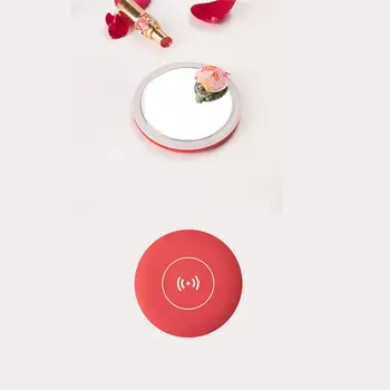 

LED Multifunctional Circular Cosmetic Mirror Portable Wireless Charging Base