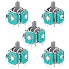 5 шт. для Xbox One 3D аналоговый датчик джойстик рокер левый/правый контроллер на палец аркадная палочка