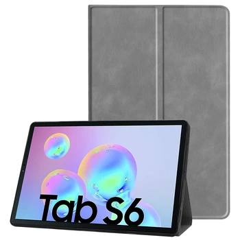 

For Samsung Galaxy Tab S6 10.5 SM-T860 T865 T867 Case Anti-scratch Protection Pure Color Tablet Case with Sleep Function Fundas