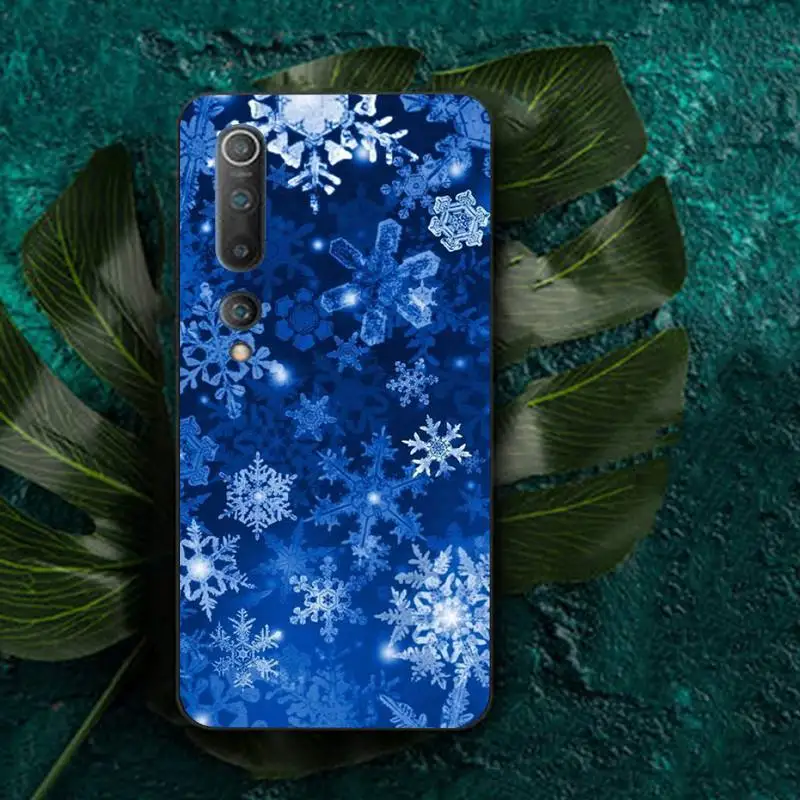 FHNBLJ snowflake Winter white snow Phone Case for RedMi note 4 5 7 8 9 pro 8T 5A 4X case xiaomi leather case Cases For Xiaomi