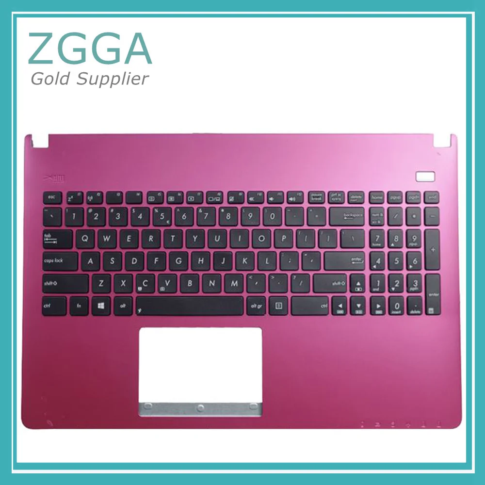 Верхний чехол для ноутбука ASUS X501 X501A X501U X501EI X501X X501XE Упор для рук крышка клавиатура США черный розовый