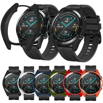 

TPU Protective Case For Huawei Watch GT/GT2 2 46MM Smart Watch Bracelet Cover Frame Protective Shell Accessories For Huawei GT2