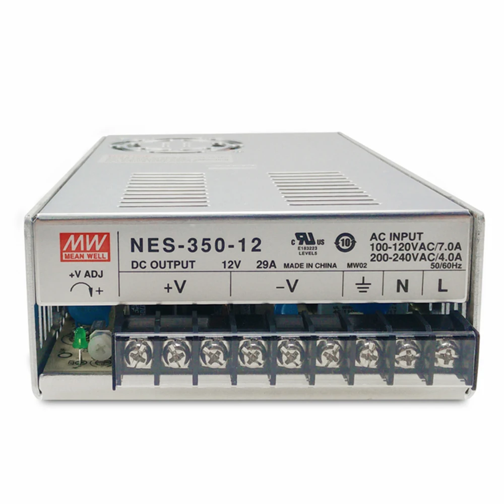 MEAN WELL NES-350-12 12V AC-DC одиночный выходной импульсный источник питания 29A 350W Meanwell Transformer